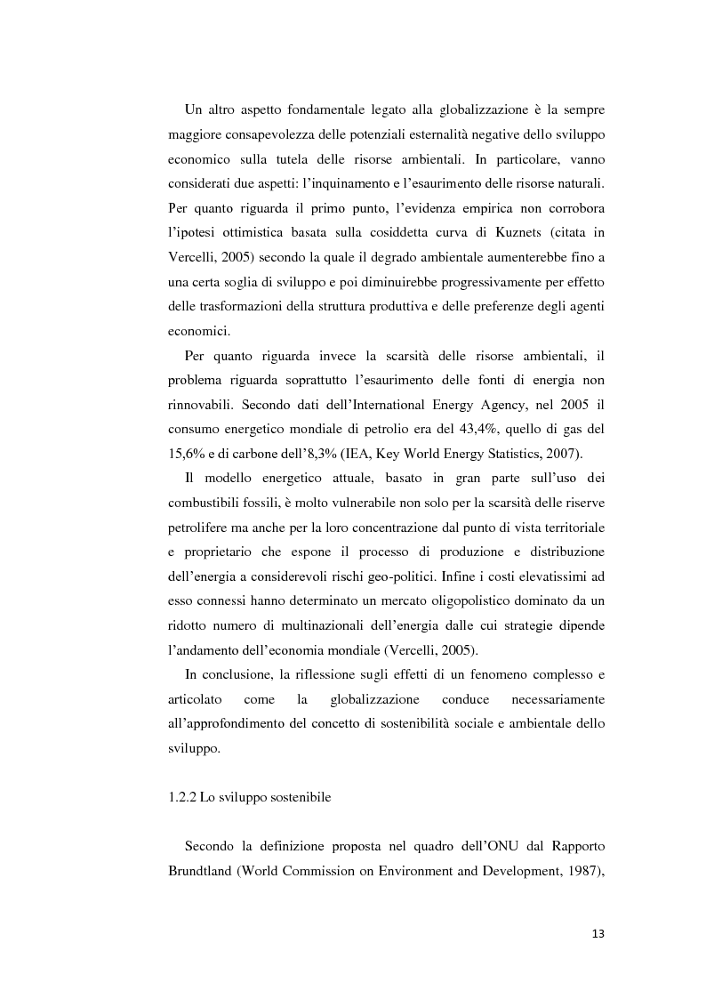 Anteprima della tesi: La gestione della crisi nella responsabilità sociale d'impresa. Due casi a confronto, Pagina 13