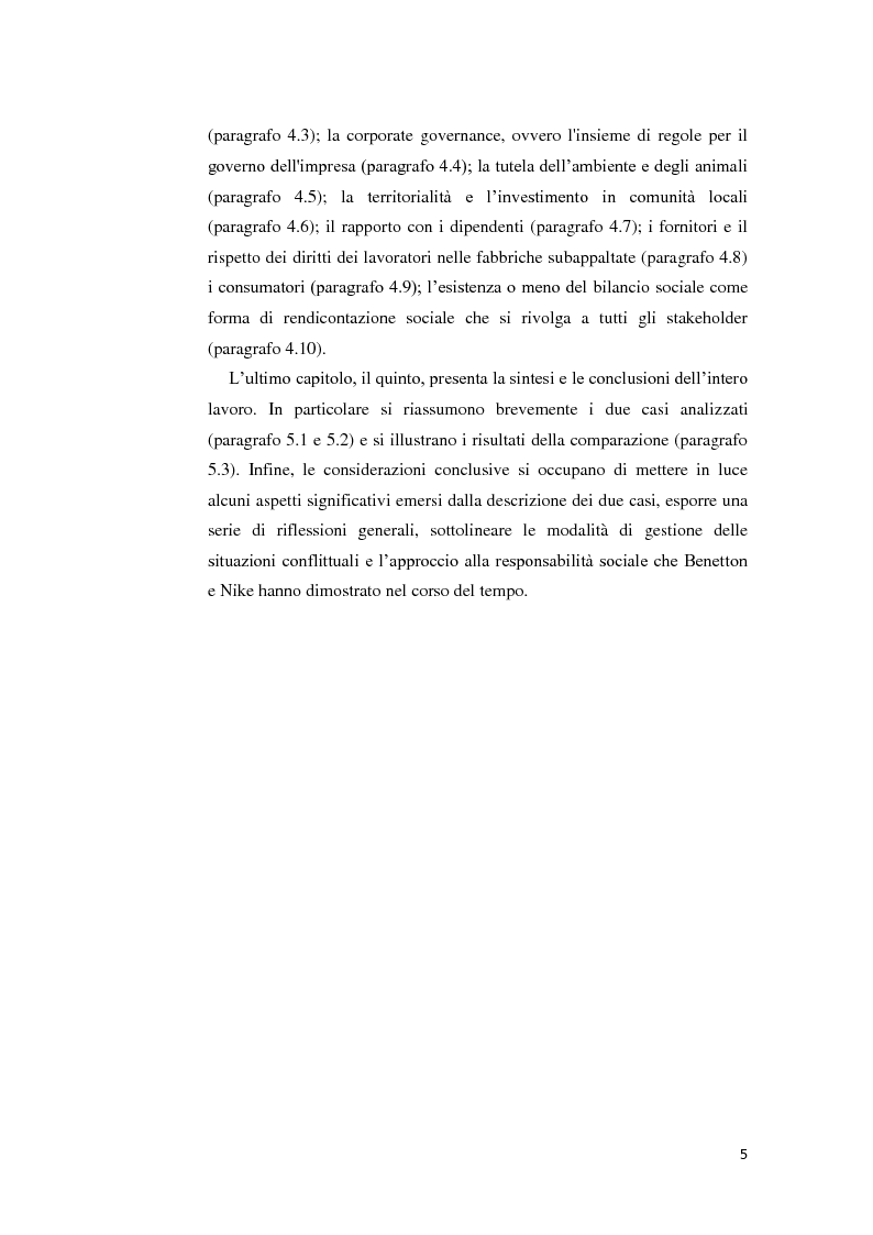 Anteprima della tesi: La gestione della crisi nella responsabilità sociale d'impresa. Due casi a confronto, Pagina 5