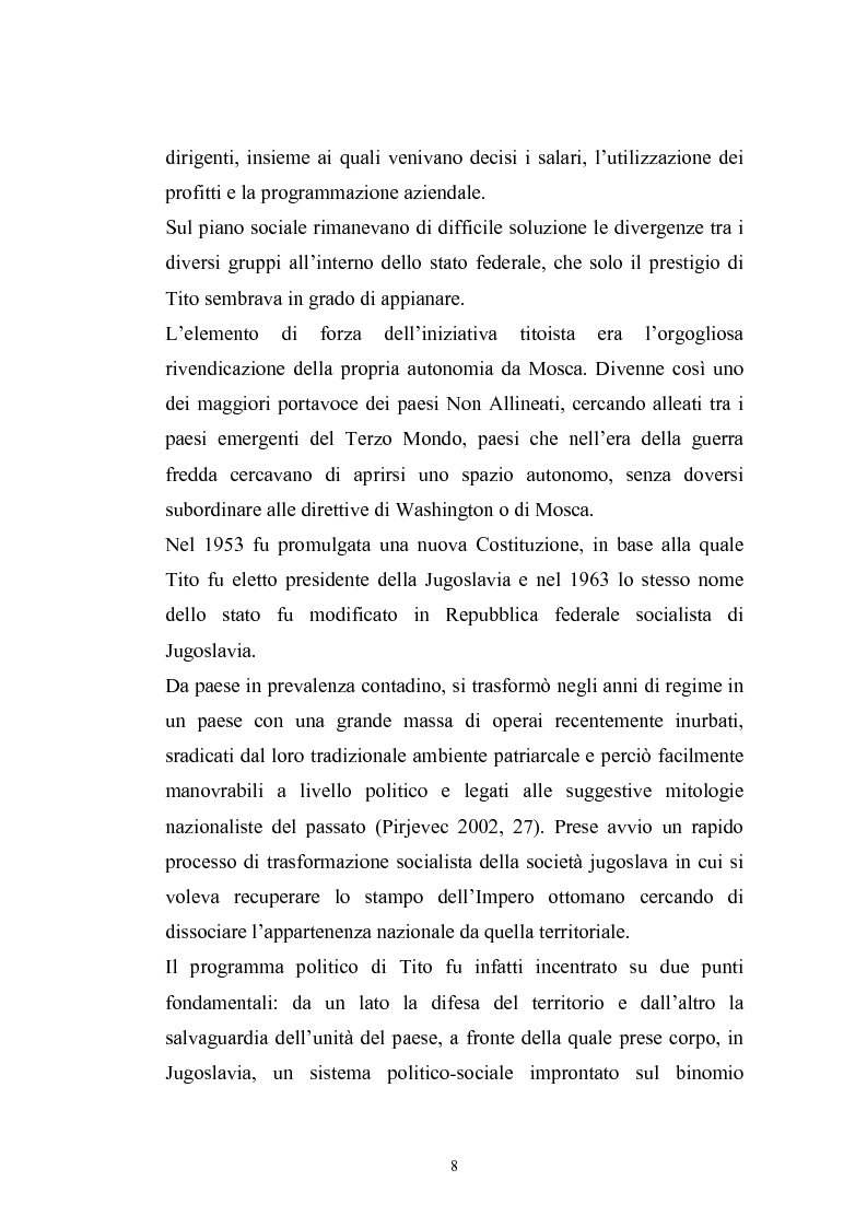 Anteprima della tesi: Dopo la violenza. Le forme di giustizia per la ricomposizione sociale. Il caso di Srebrenica, Pagina 5