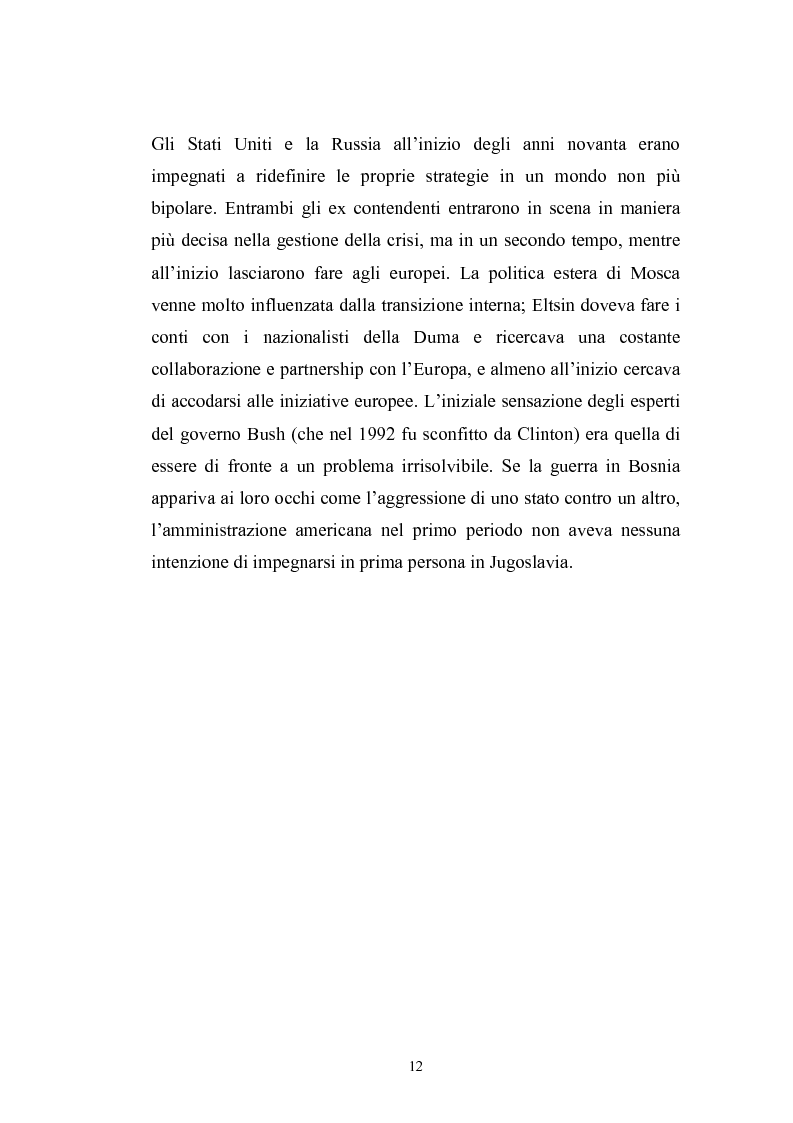 Anteprima della tesi: Dopo la violenza. Le forme di giustizia per la ricomposizione sociale. Il caso di Srebrenica, Pagina 9