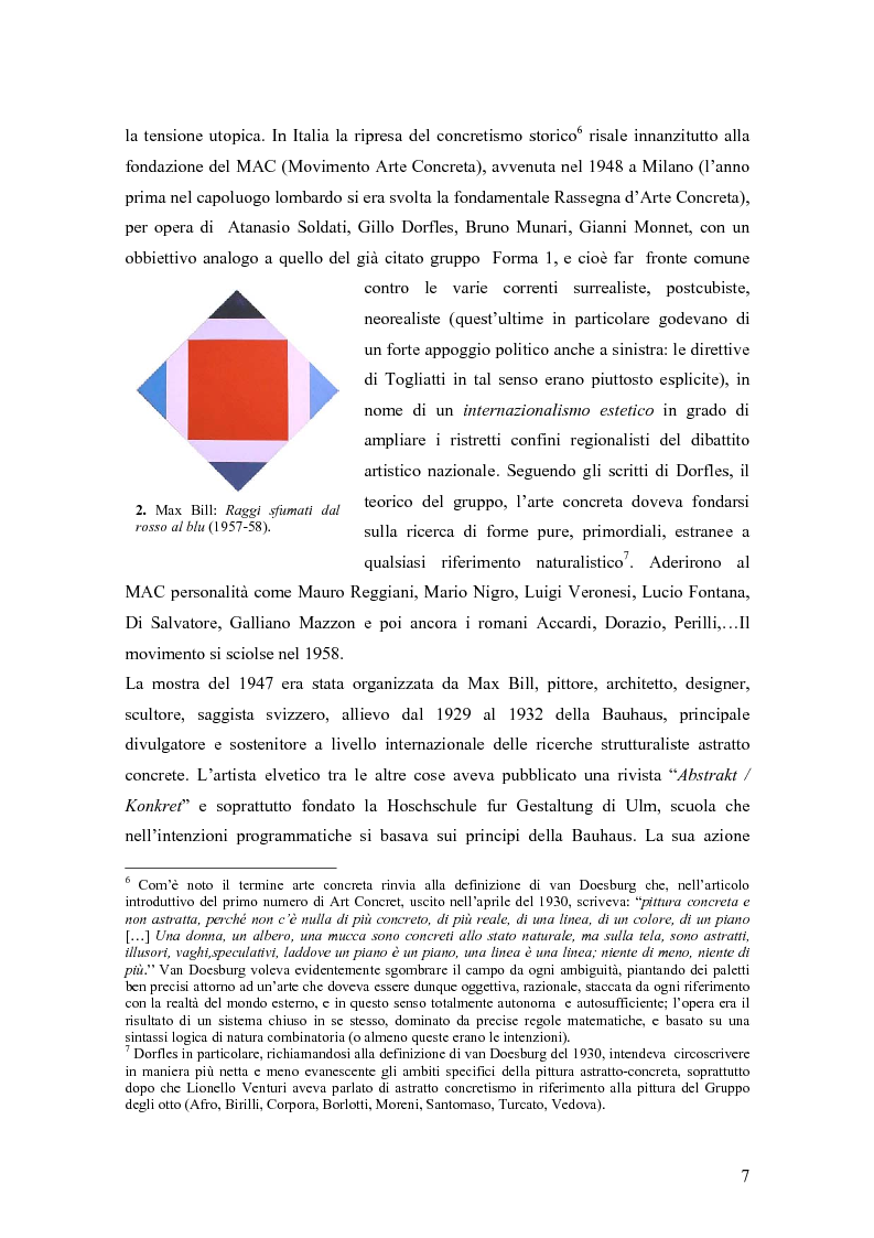 Anteprima della tesi: Azzeramento e neoconcretismo: Francesco Lo Savio, Pagina 5