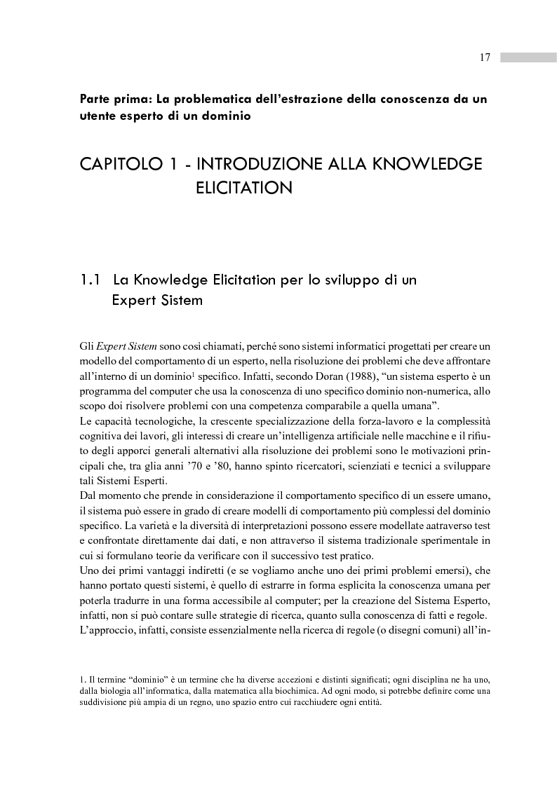 Anteprima della tesi: Metodi e tecniche per la Knowledge Elicitation nella progettazione di un sistema domestico per non vedenti e ipovedenti, Pagina 4
