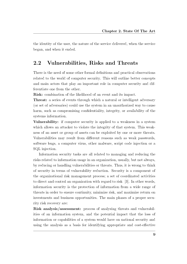 Anteprima della tesi: Creation and Evaluation of SQL Injection Security Tools, Pagina 11