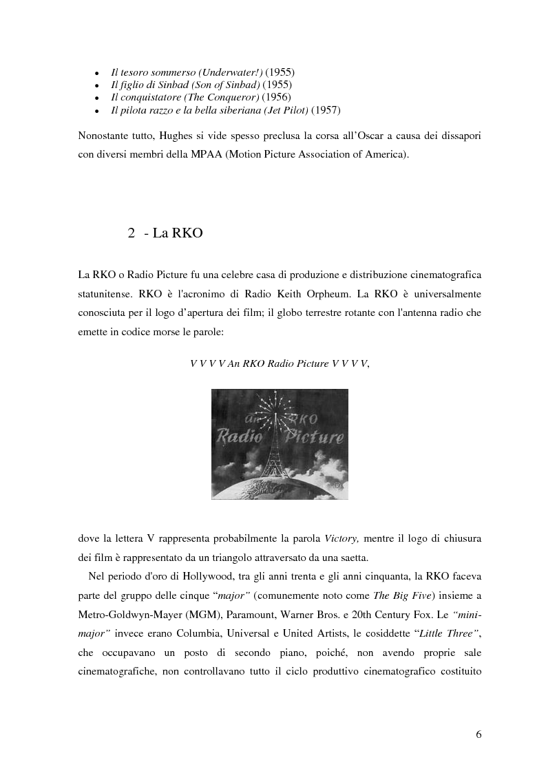 Anteprima della tesi: Dal piccolo Leonardo al vecchio pazzo. Howard Hughes, la storia, la genialità, le invenzioni, i segreti e la “pazzia” dell’uomo che dette un notevole contributo allo sviluppo della tecnologia moderna., Pagina 10