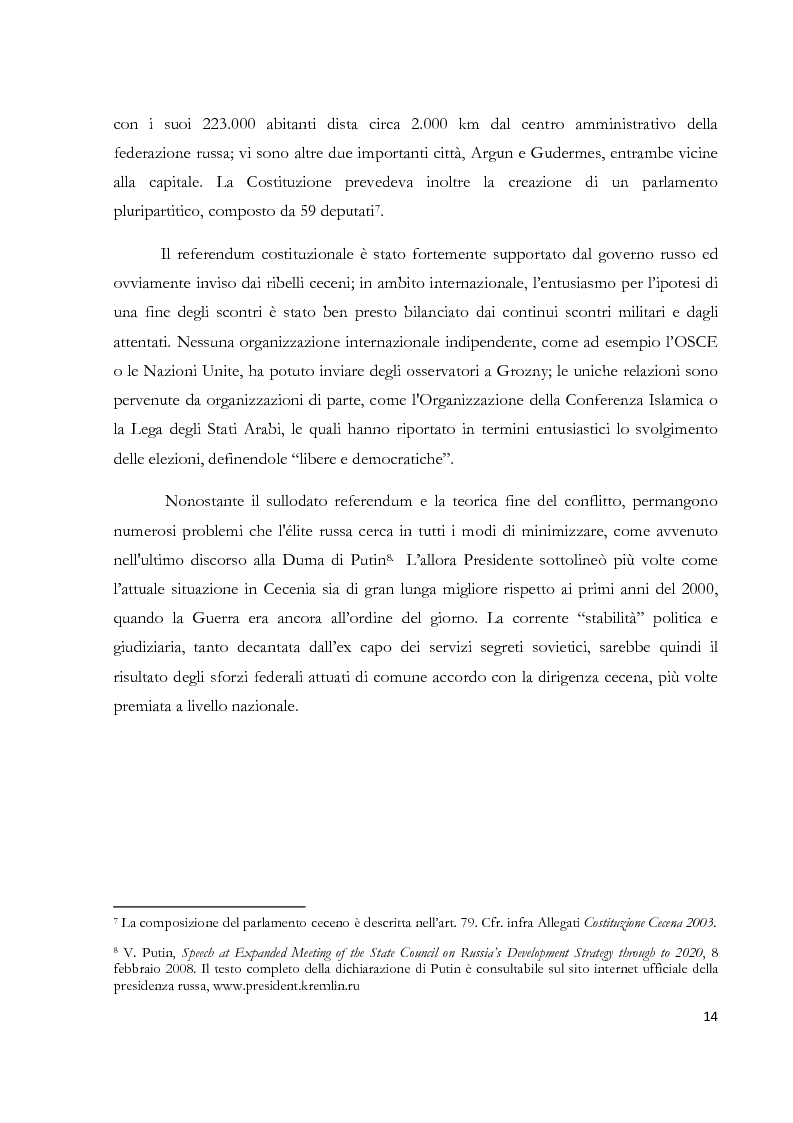 Anteprima della tesi: La Repubblica di Nokhchiin: un falso problema geoeconomico, Pagina 8