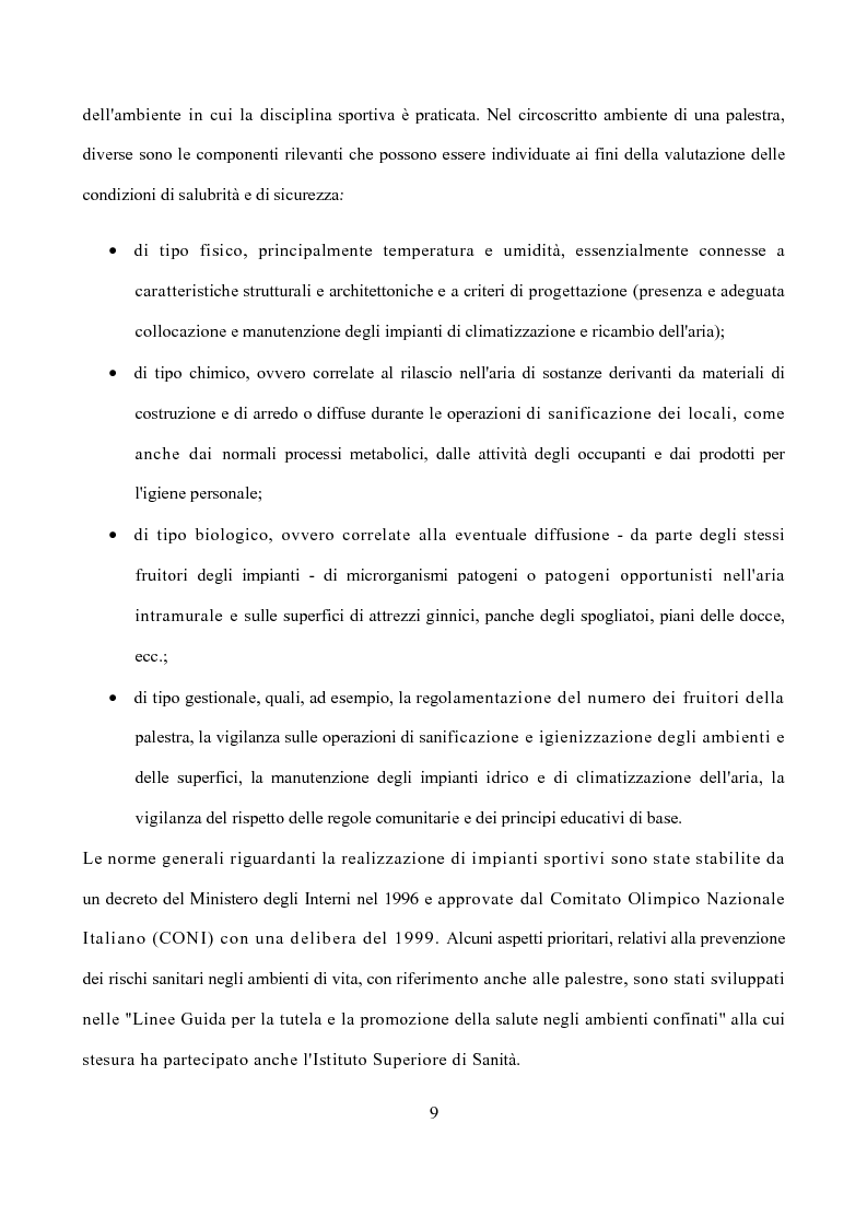 Anteprima della tesi: Analisi dei punti critici nella valutazione di sicurezza e qualità degli impianti sportivi, Pagina 4