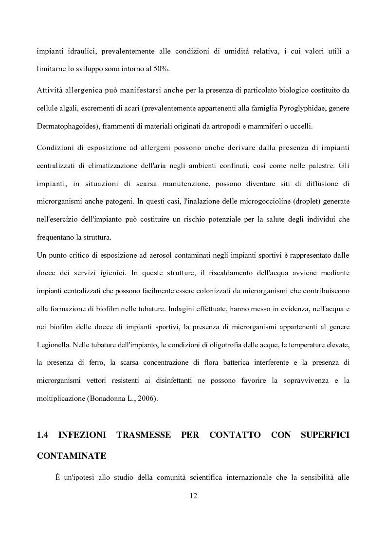 Anteprima della tesi: Analisi dei punti critici nella valutazione di sicurezza e qualità degli impianti sportivi, Pagina 7
