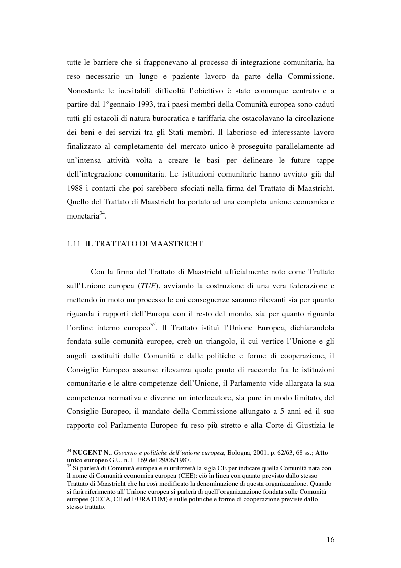 Anteprima della tesi: Gli sviluppi del bilancio comunitario a seguito dell'allargamento, Pagina 12