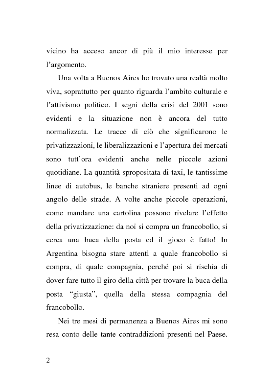 Anteprima della tesi: L'esperienza delle imprese recuperate in Argentina. Problemi e prospettive., Pagina 2