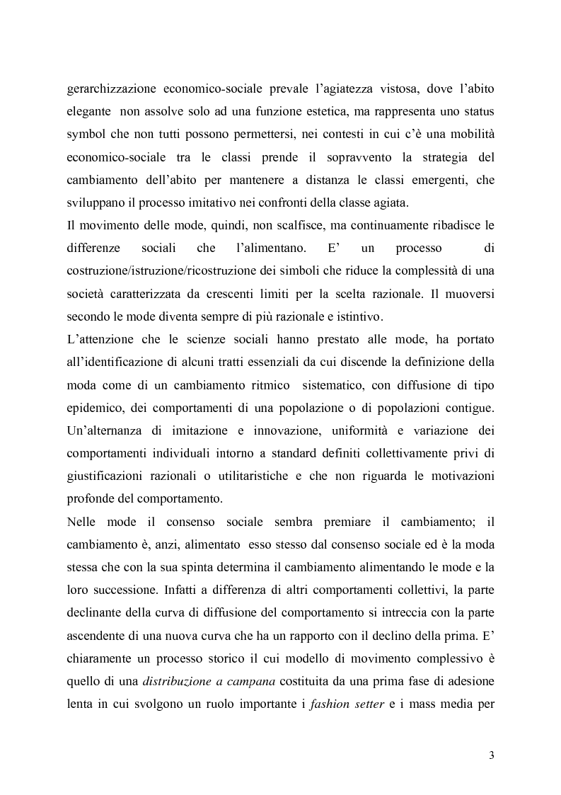 Anteprima della tesi: La presenza della moda in Internet. Un confronto tra tre aree linguistiche: italiana-inglese-spagnola., Pagina 3