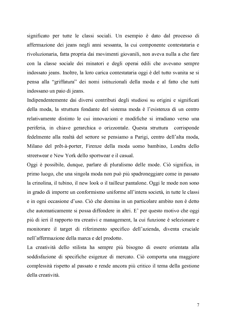 Anteprima della tesi: La presenza della moda in Internet. Un confronto tra tre aree linguistiche: italiana-inglese-spagnola., Pagina 7