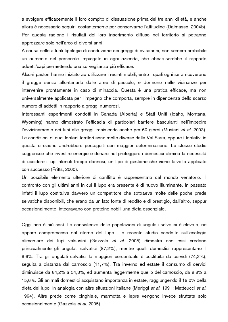 Anteprima della tesi: Analisi storica e situazione attuale della presenza del lupo (canis lupus) in Val Susa (provincia di Torino), Pagina 10