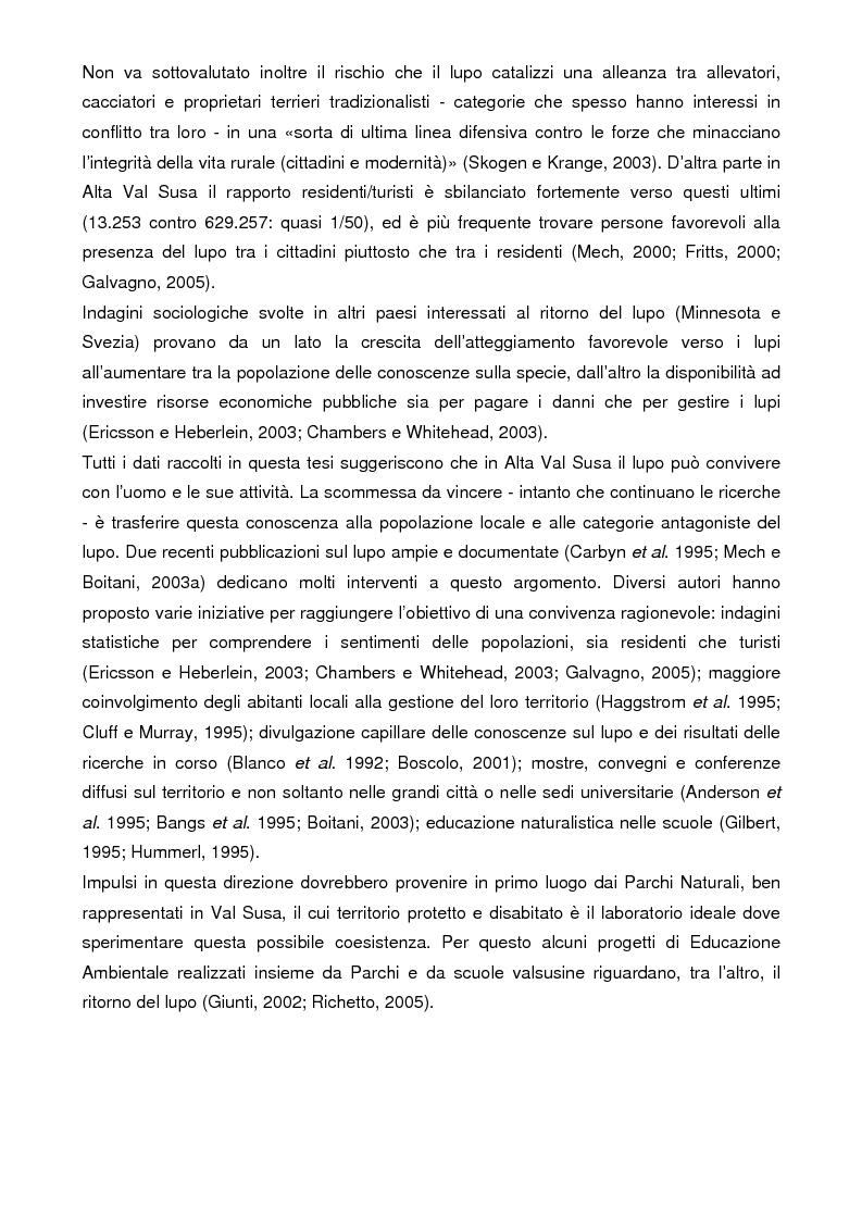 Anteprima della tesi: Analisi storica e situazione attuale della presenza del lupo (canis lupus) in Val Susa (provincia di Torino), Pagina 15