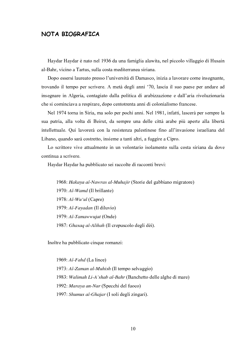 Anteprima della tesi: Banchetto delle alghe di mare, Pagina 8