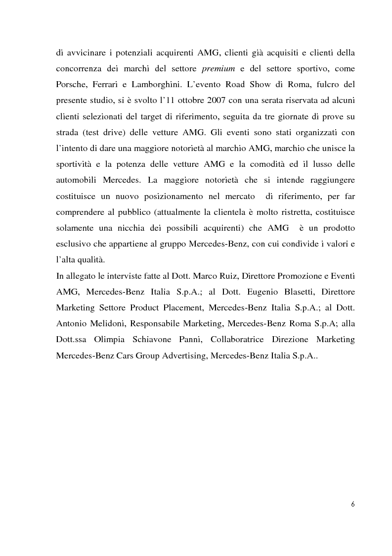 Anteprima della tesi: Il riposizionamento del marchio AMG attraverso il communication system, Pagina 4