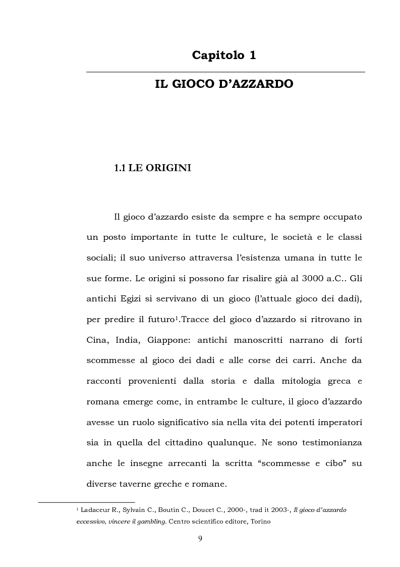 Anteprima della tesi: I fattori di rischio di suicidio nei giocatori d'azzardo patologico, Pagina 5