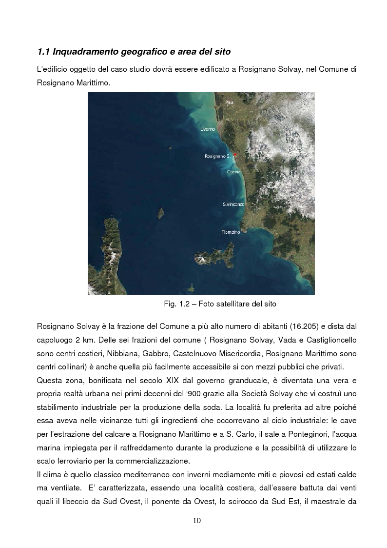 Anteprima della tesi: Energie rinnovabili e risparmio energetico in bioedilizia applicate a un caso studio di edificio bioclimatico (Casa solare Rosignano), Pagina 4
