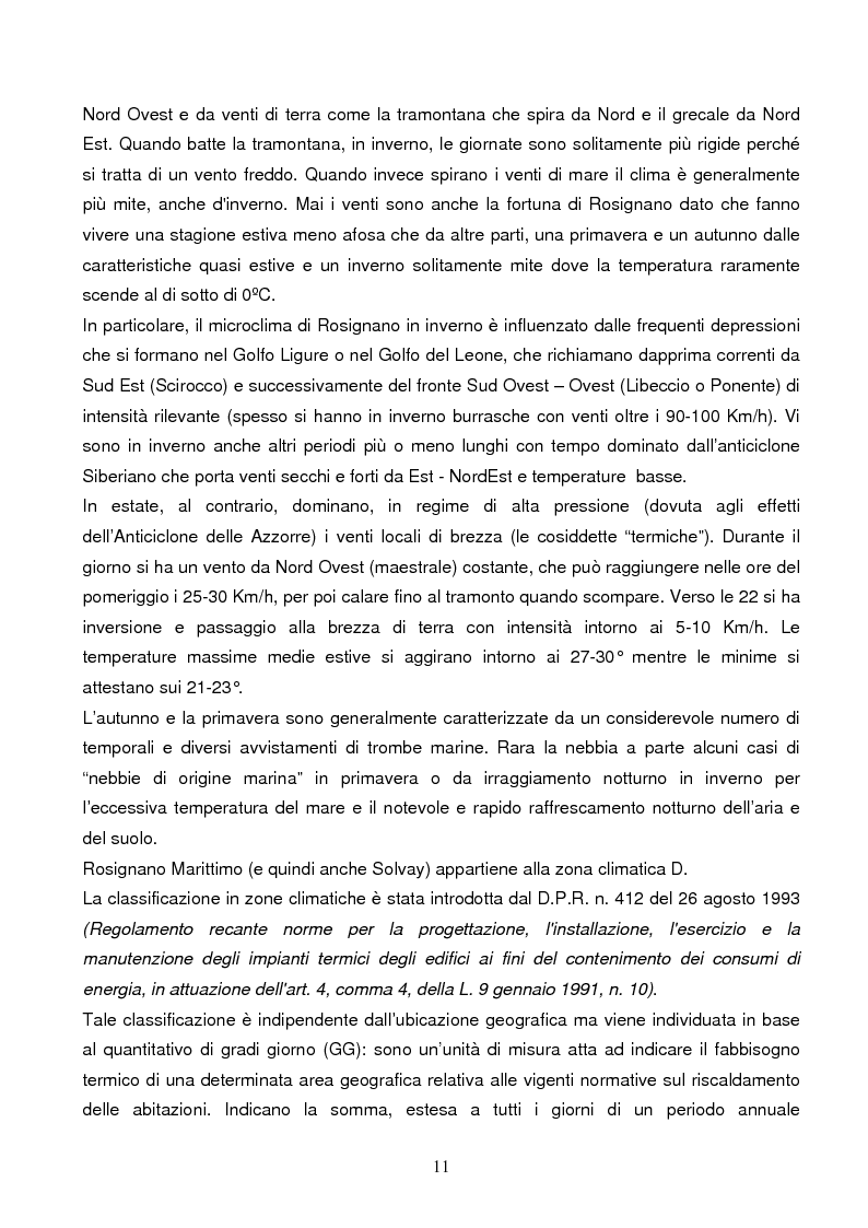 Anteprima della tesi: Energie rinnovabili e risparmio energetico in bioedilizia applicate a un caso studio di edificio bioclimatico (Casa solare Rosignano), Pagina 5