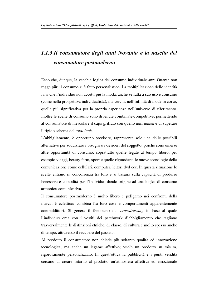 Anteprima della tesi: Un modello di regressione multinomiale per l’analisi delle motivazioni d’acquisto: il caso dei prodotti griffati, Pagina 10