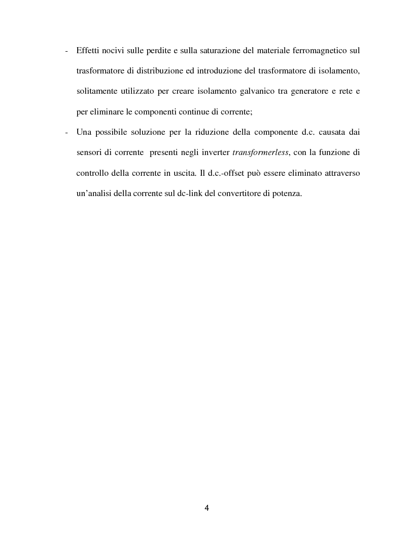 Anteprima della tesi: Reti a generazione distribuita ''iniezione DC'', Pagina 2