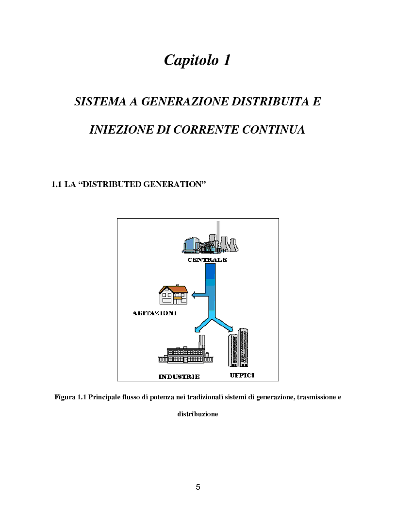 Anteprima della tesi: Reti a generazione distribuita ''iniezione DC'', Pagina 3