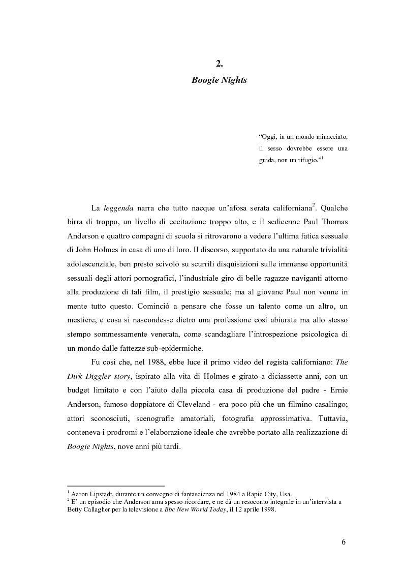 Anteprima della tesi: Il cinema di Paul Thomas Anderson, Pagina 3