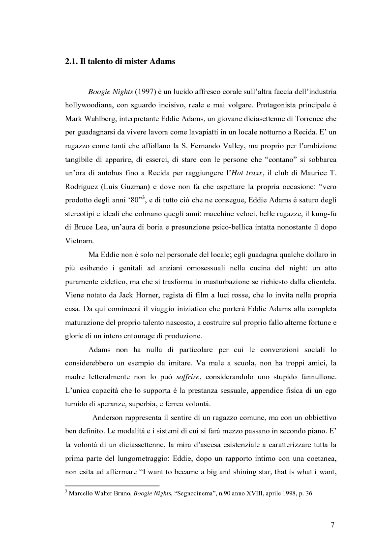 Anteprima della tesi: Il cinema di Paul Thomas Anderson, Pagina 4