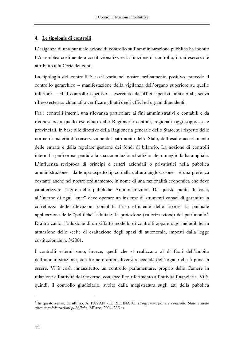 Anteprima della tesi: Il controllo nella pubblica amministrazione: ieri, oggi e domani, Pagina 6