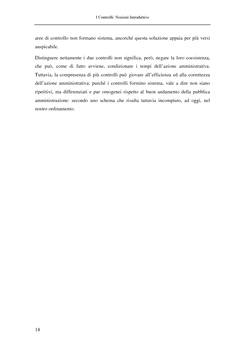 Anteprima della tesi: Il controllo nella pubblica amministrazione: ieri, oggi e domani, Pagina 8