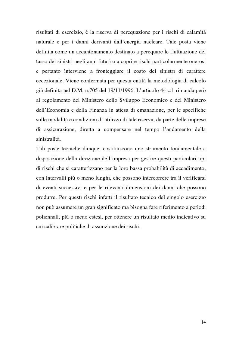 Anteprima della tesi: La riassicurazione per il rischio catastrofale: un approccio stocastico alle coperture terremoto del mercato italiano, Pagina 11