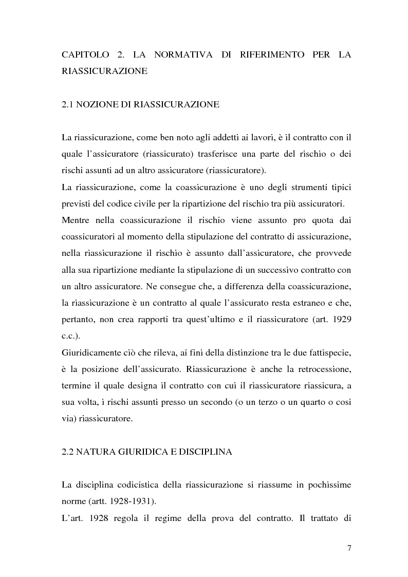 Anteprima della tesi: La riassicurazione per il rischio catastrofale: un approccio stocastico alle coperture terremoto del mercato italiano, Pagina 4