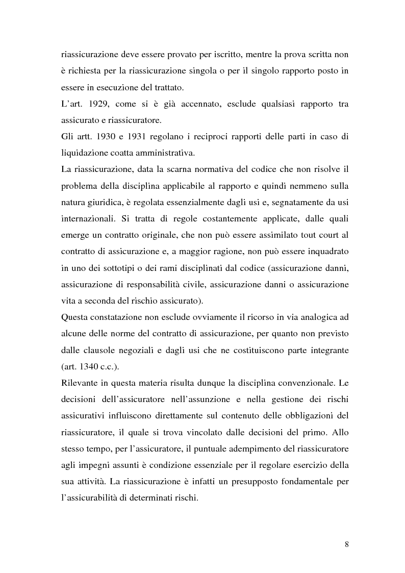 Anteprima della tesi: La riassicurazione per il rischio catastrofale: un approccio stocastico alle coperture terremoto del mercato italiano, Pagina 5