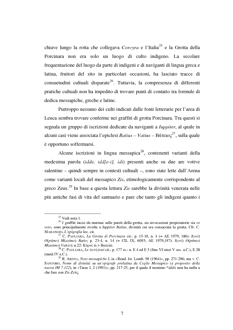 Anteprima della tesi: Gli spazi del culto nel Salento antico, Pagina 10