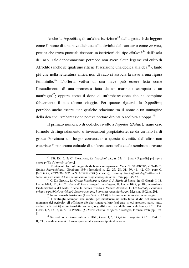 Anteprima della tesi: Gli spazi del culto nel Salento antico, Pagina 13