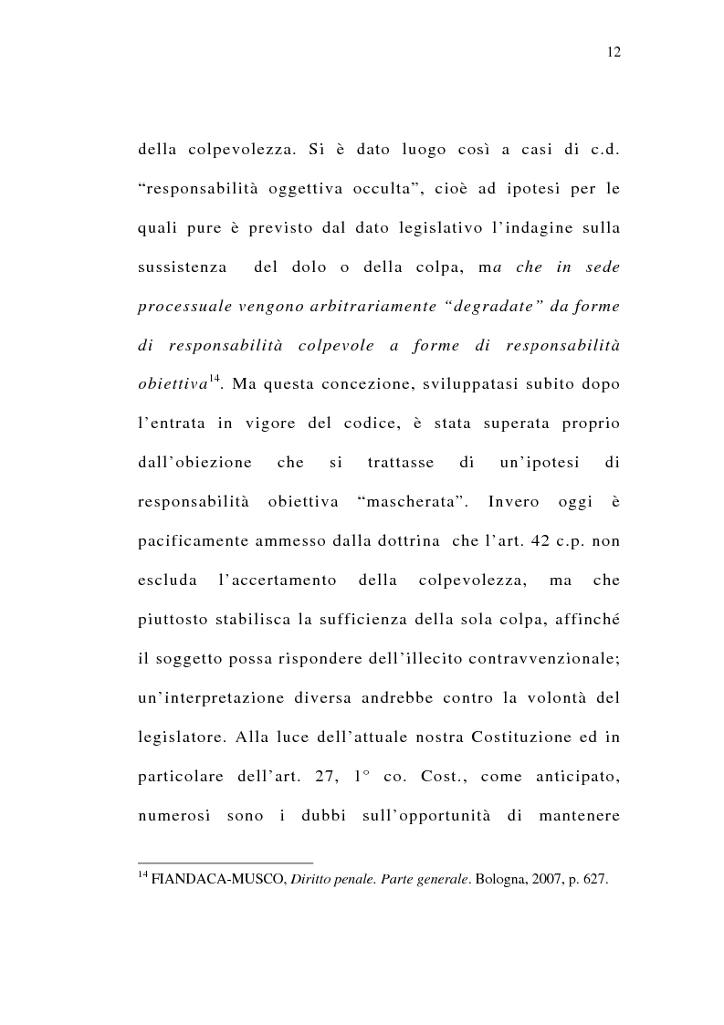 Anteprima della tesi: Il delitto preterintenzionale, Pagina 10