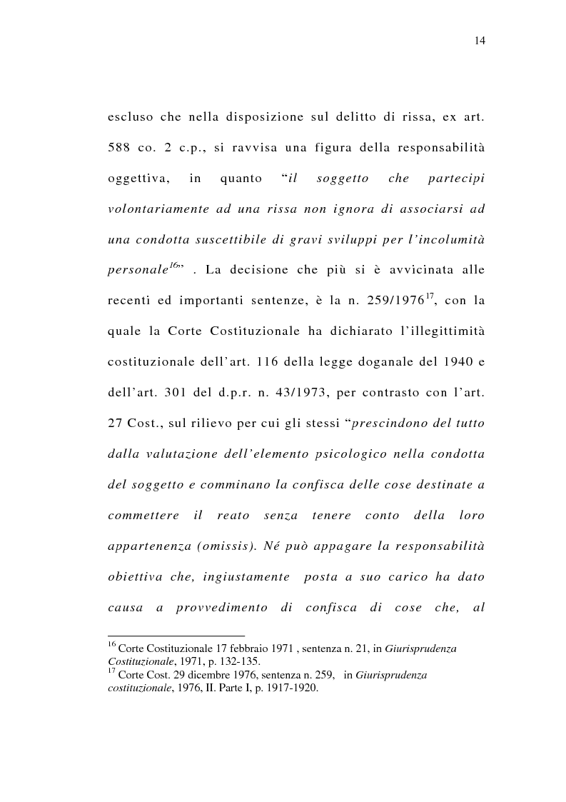 Anteprima della tesi: Il delitto preterintenzionale, Pagina 12
