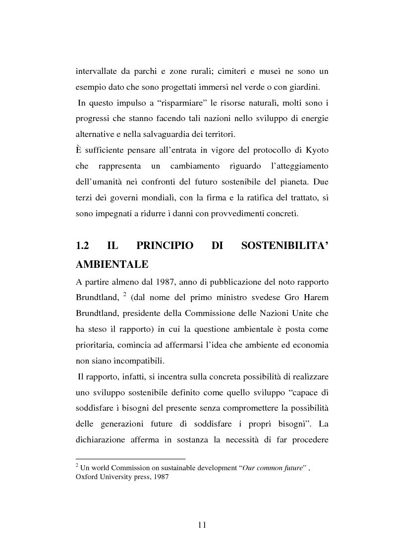 Anteprima della tesi: Turismo e ambiente: un binomio possibile, Pagina 8