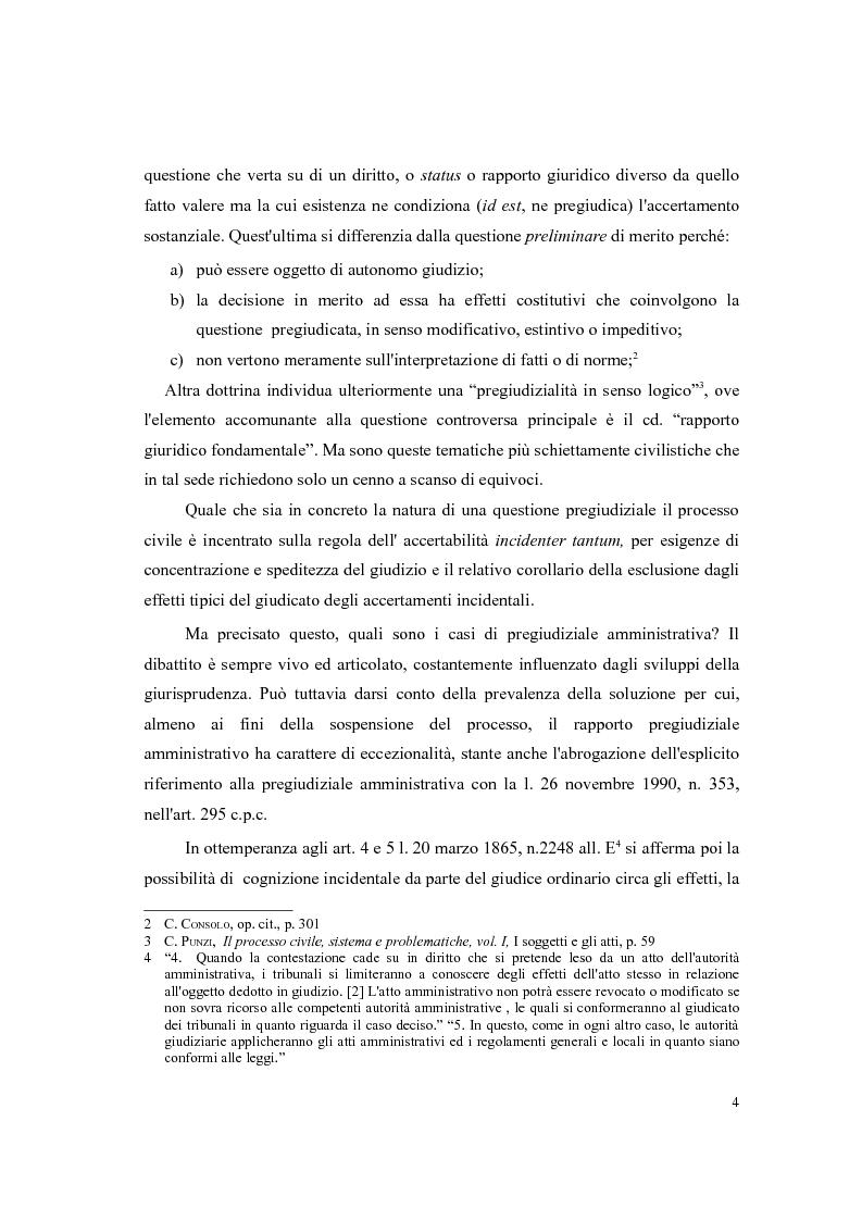 Anteprima della tesi: Responsabilità civile della Pubblica Amministrazione. La questione della pregiudizialità amministrativa: genesi del dibattito e frontiere giurisprudenziali, Pagina 3