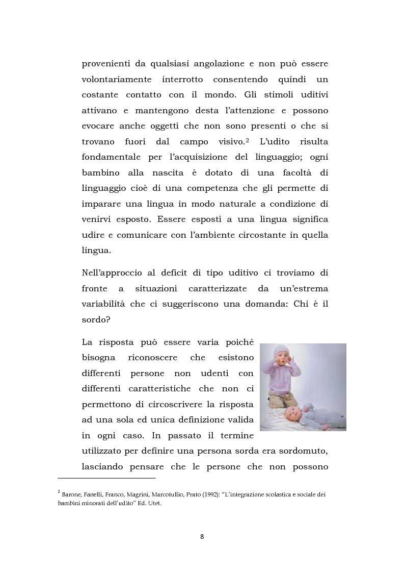 Anteprima della tesi: Una scuola oltre il silenzio, Pagina 5