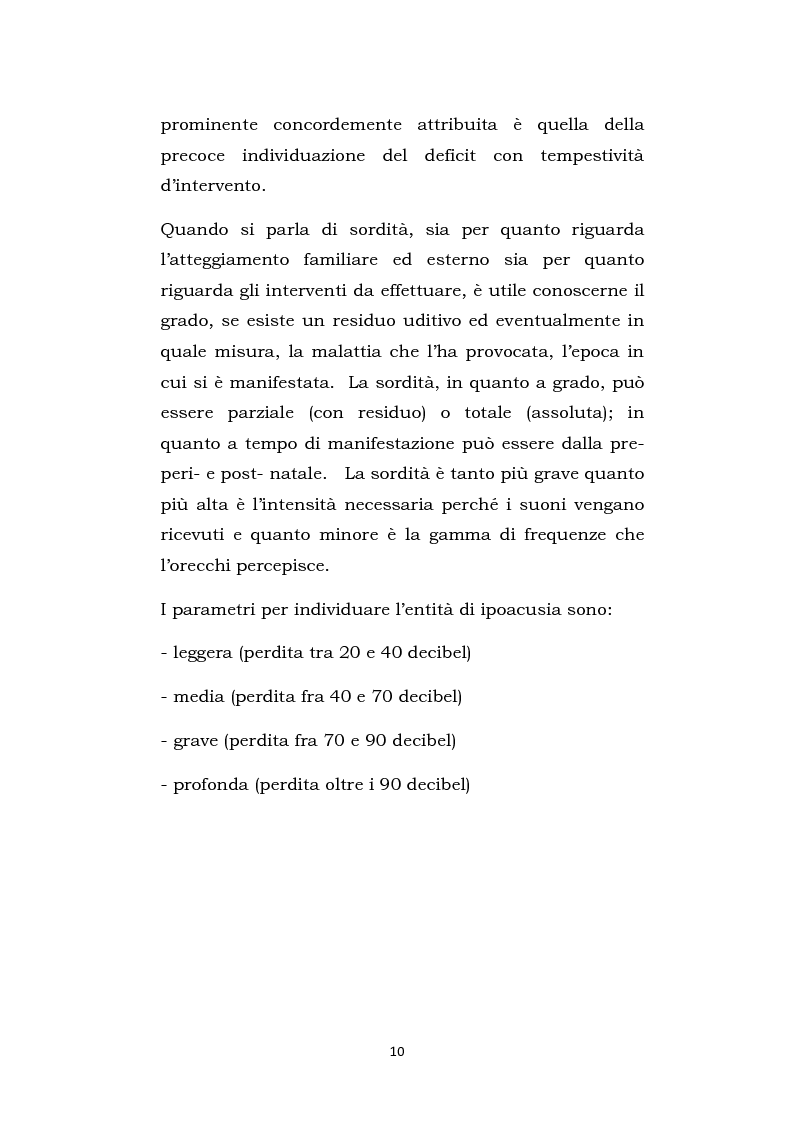 Anteprima della tesi: Una scuola oltre il silenzio, Pagina 7