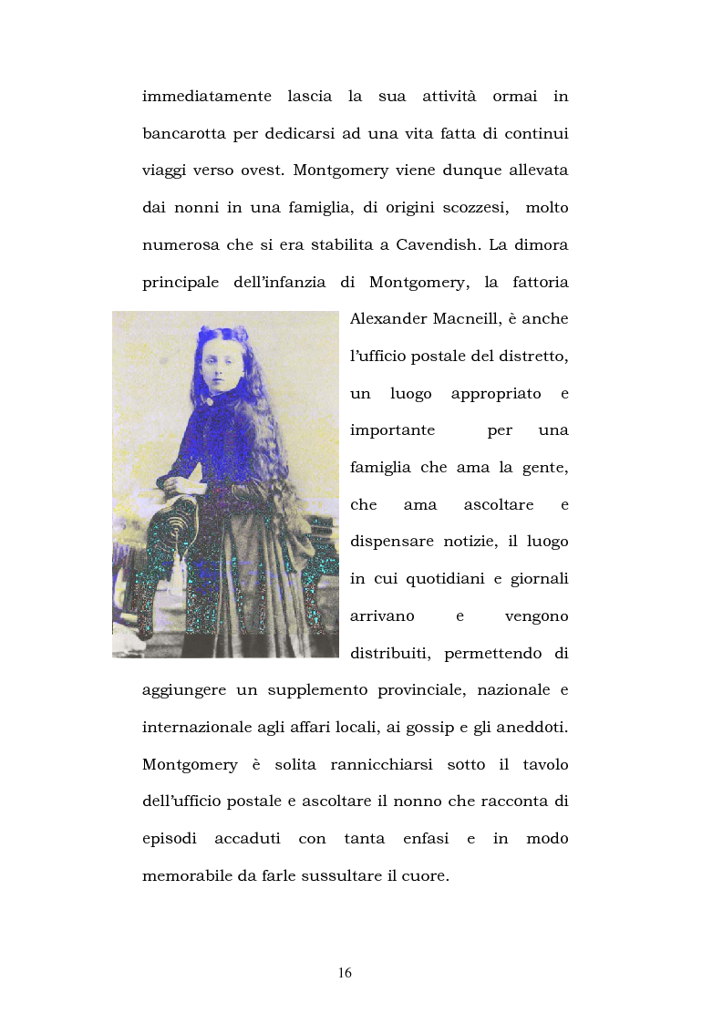 Anteprima della tesi: Lucy Maud Montgomery: Anne of Green Gables, storia di un'identità canadese, Pagina 12