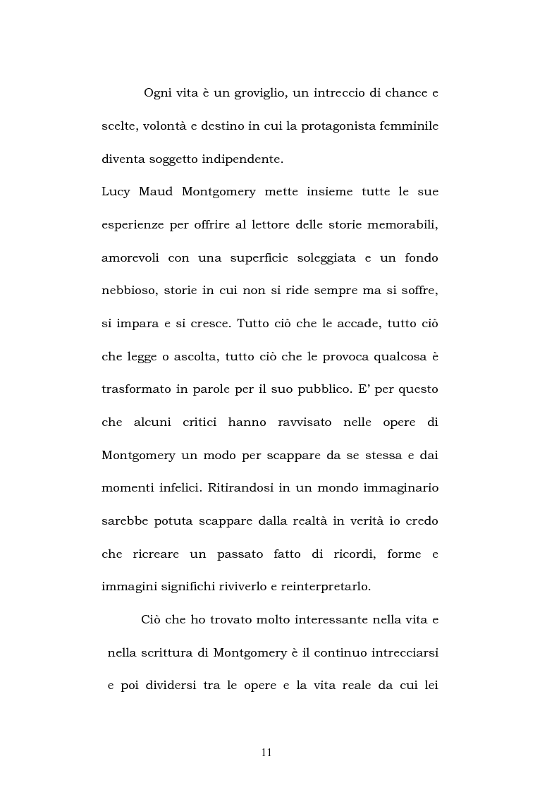 Anteprima della tesi: Lucy Maud Montgomery: Anne of Green Gables, storia di un'identità canadese, Pagina 7