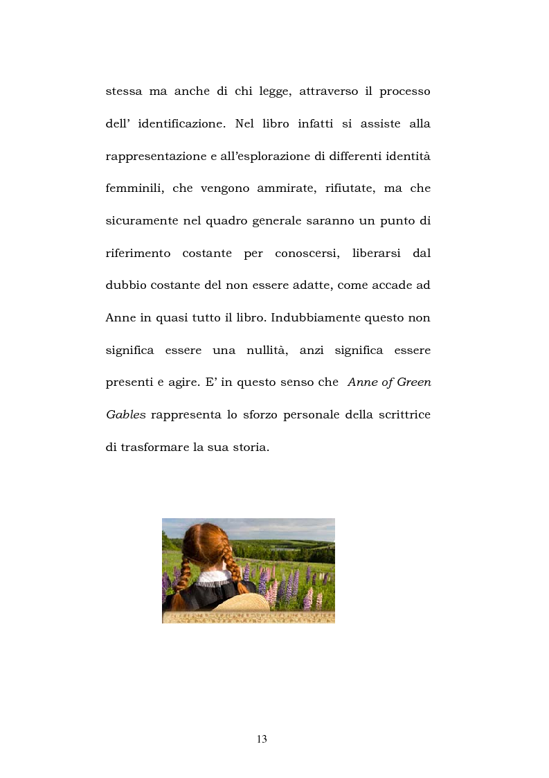 Anteprima della tesi: Lucy Maud Montgomery: Anne of Green Gables, storia di un'identità canadese, Pagina 9