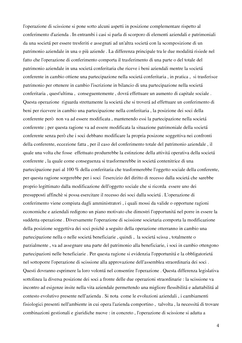 Anteprima della tesi: La scissione societaria transfrontaliera: aspetti civilistici, fiscali e strategici, Pagina 2