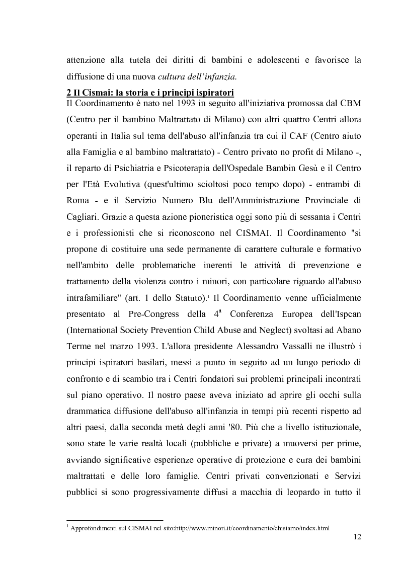 Anteprima della tesi: Aspetti psicologico-giuridici dell'abuso sui minori. Dalla denuncia al trattamento, Pagina 10