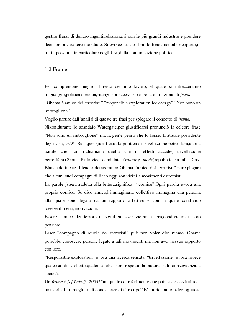 Anteprima della tesi: La comunicazione politica negli USA: analisi della campagna elettorale 2008, Pagina 4
