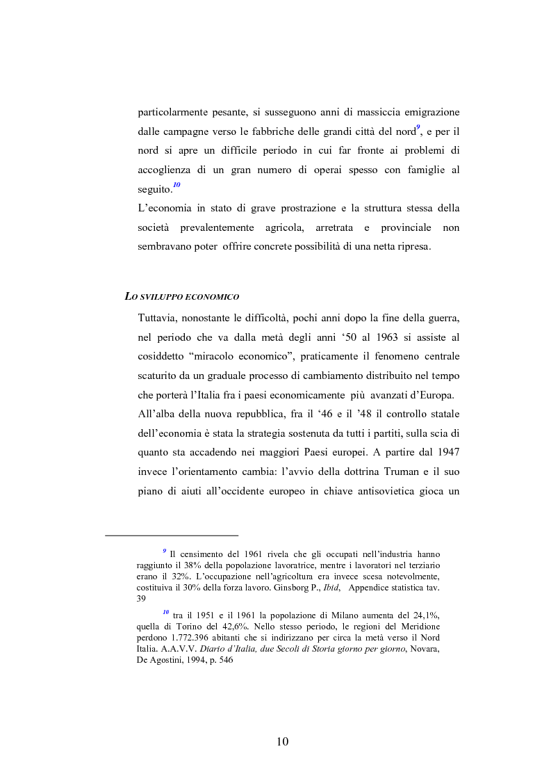 Anteprima della tesi: La figura della donna nel cinema italiano del secondo dopoguerra, Pagina 6