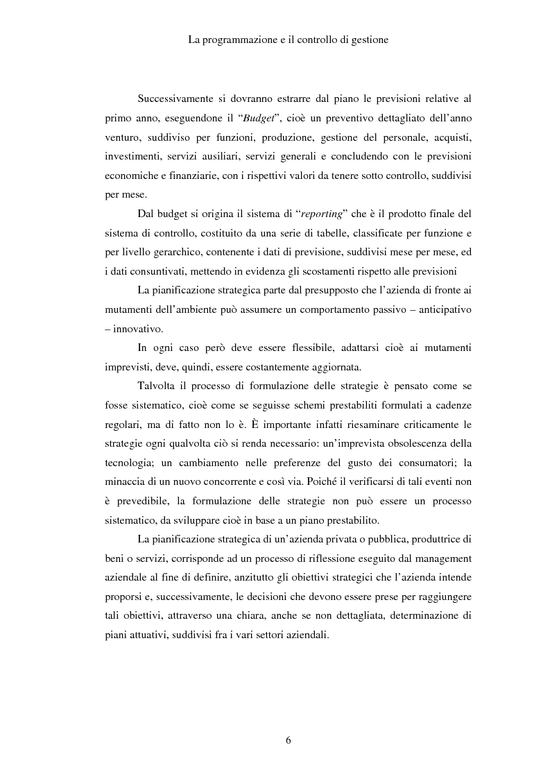 Anteprima della tesi: Il controllo di gestione nelle imprese che operano su commessa: il caso Antinfortunistica Nazionale S.n.c., Pagina 7
