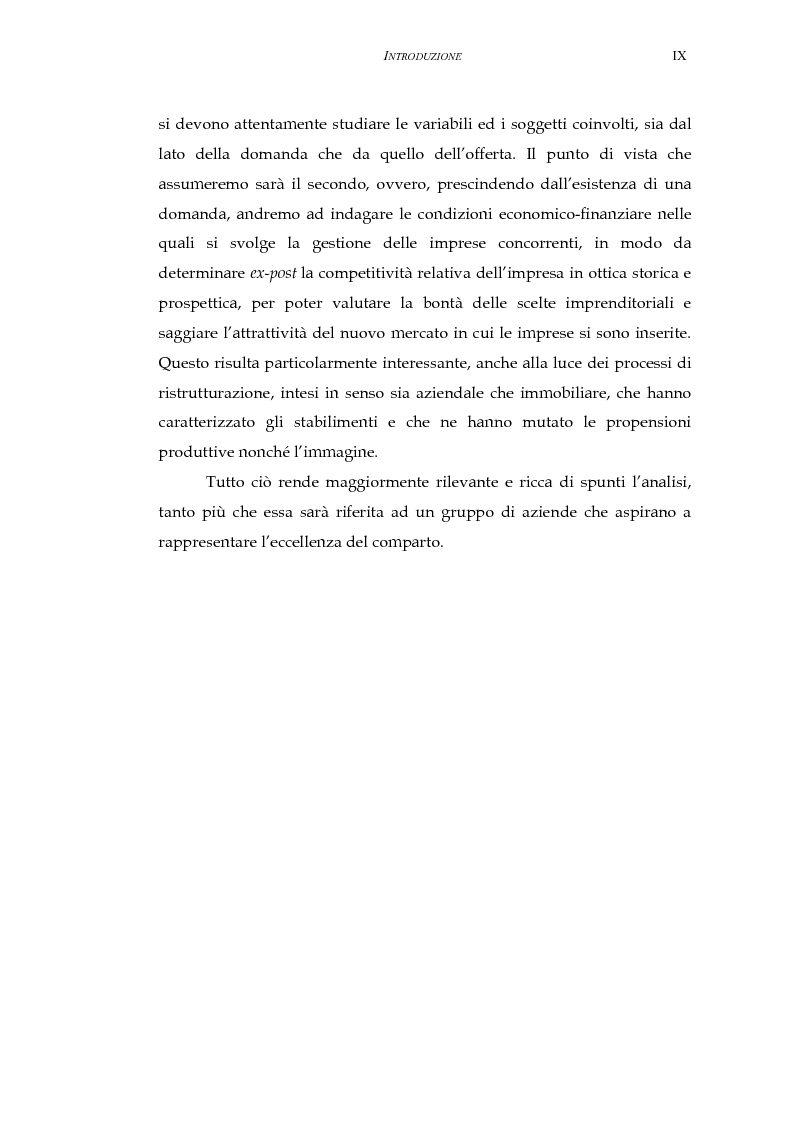 Anteprima della tesi: Analisi della concorrenza tramite i dati di bilancio: un’applicazione nel settore termale, Pagina 3