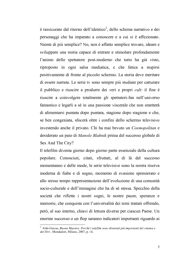 Anteprima della tesi: Lost in Series - Evoluzione, rivoluzione e trasformazione del mondo seriale statunitense, Pagina 5
